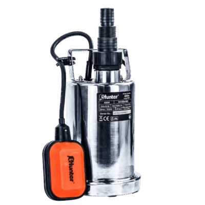 משאבה טבולה מנירוסטה {400W} גובה “0” למים נקיים