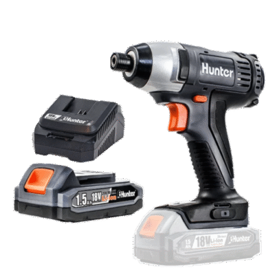 מברגת אימפקט נטענת 18V – סוללה 1.5Ah | מטען 3A