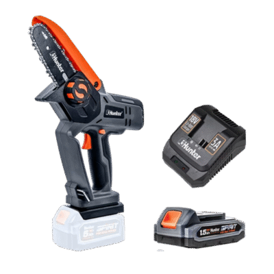 מסור שרשרת “4 נטען 18V – סוללה 1.5Ah | מטען 3A